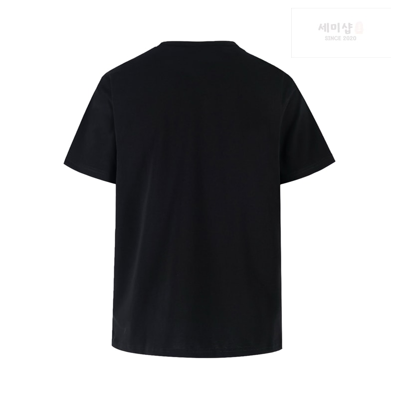 Saint Laurent 생로랑 카산드라 피케 반팔 티셔츠 블랙 의류 11번 이미지