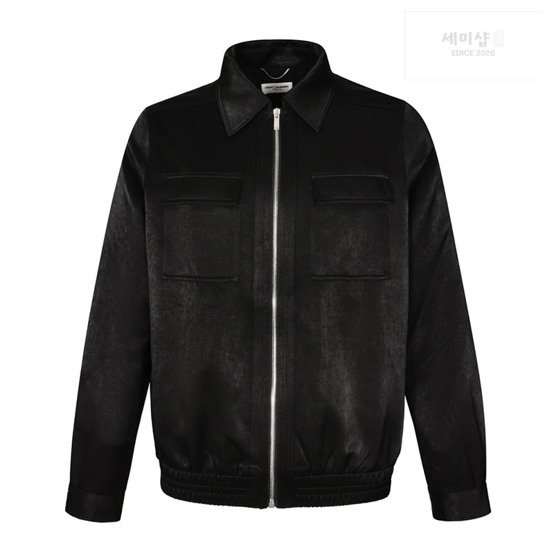 Saint Laurent 생로랑 큐브라 집업 테디 자켓 의류 1번 이미지