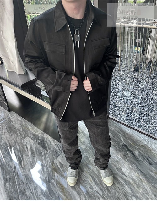 Saint Laurent 생로랑 큐브라 집업 테디 자켓 의류 4번 이미지