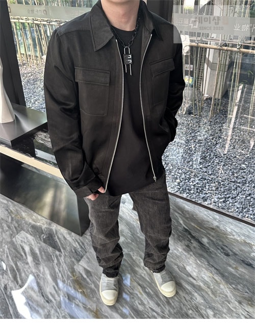 Saint Laurent 생로랑 큐브라 집업 테디 자켓 의류 5번 이미지