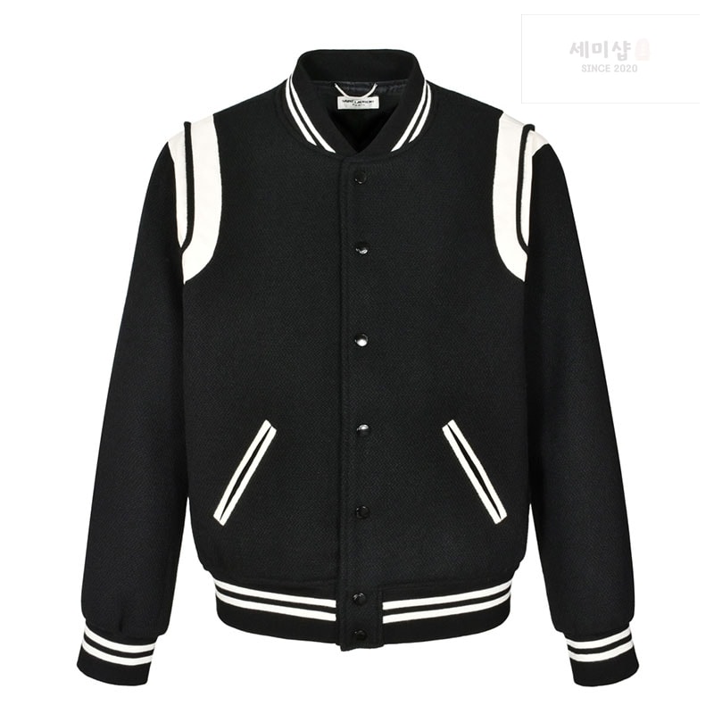 Saint Laurent 생로랑 클래식 울 테디 자켓 의류 1번 이미지