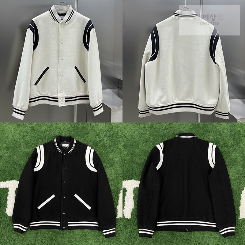 Saint Laurent 생로랑 테디 봄버 자켓 블랙 의류 1번 이미지