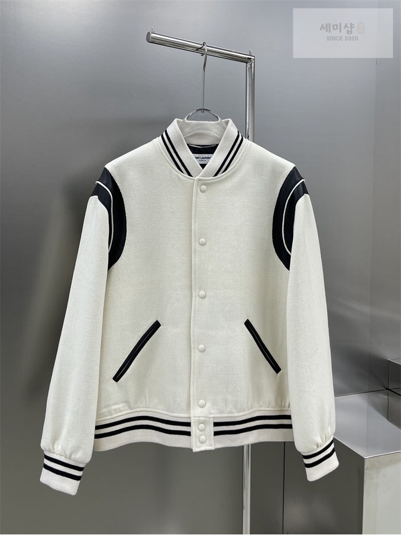 Saint Laurent 생로랑 테디 봄버 자켓 블랙 의류 5번 이미지