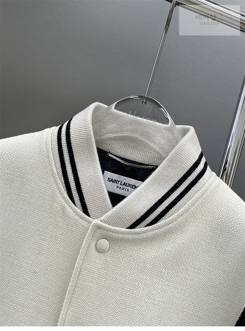 Saint Laurent 생로랑 테디 봄버 자켓 블랙 의류 8번 이미지