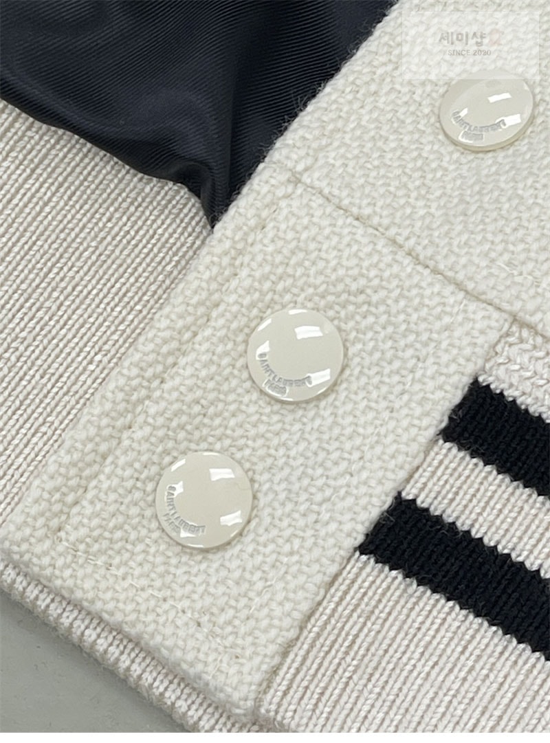 Saint Laurent 생로랑 테디 봄버 자켓 블랙 의류 12번 이미지