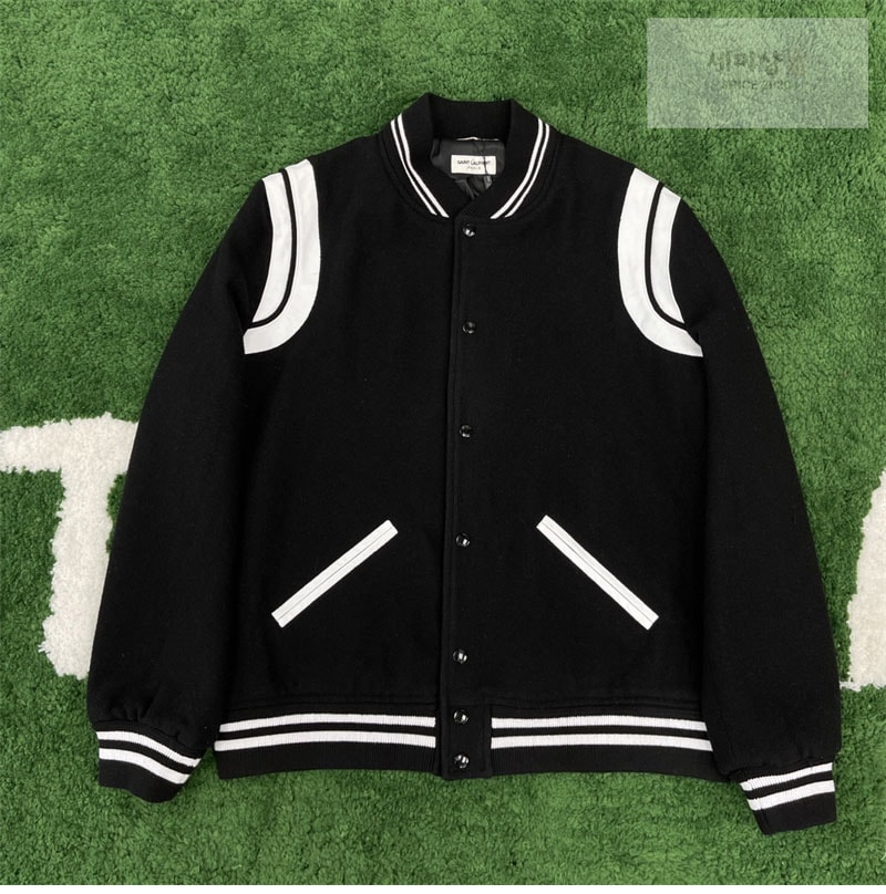 Saint Laurent 생로랑 테디 봄버 자켓 블랙 의류 13번 이미지