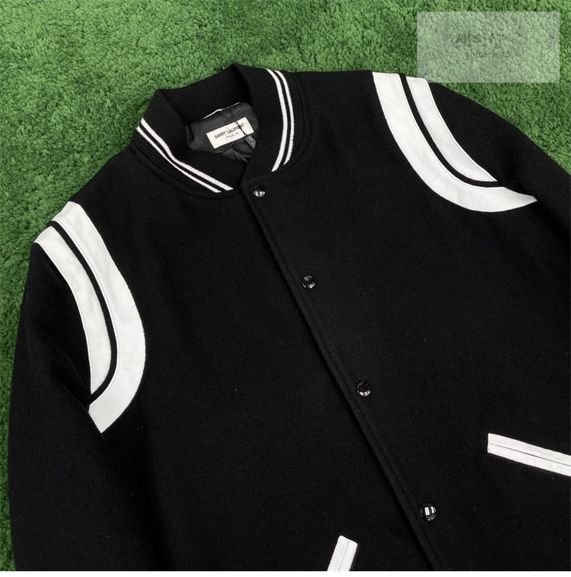 Saint Laurent 생로랑 테디 봄버 자켓 블랙 의류 15번 이미지