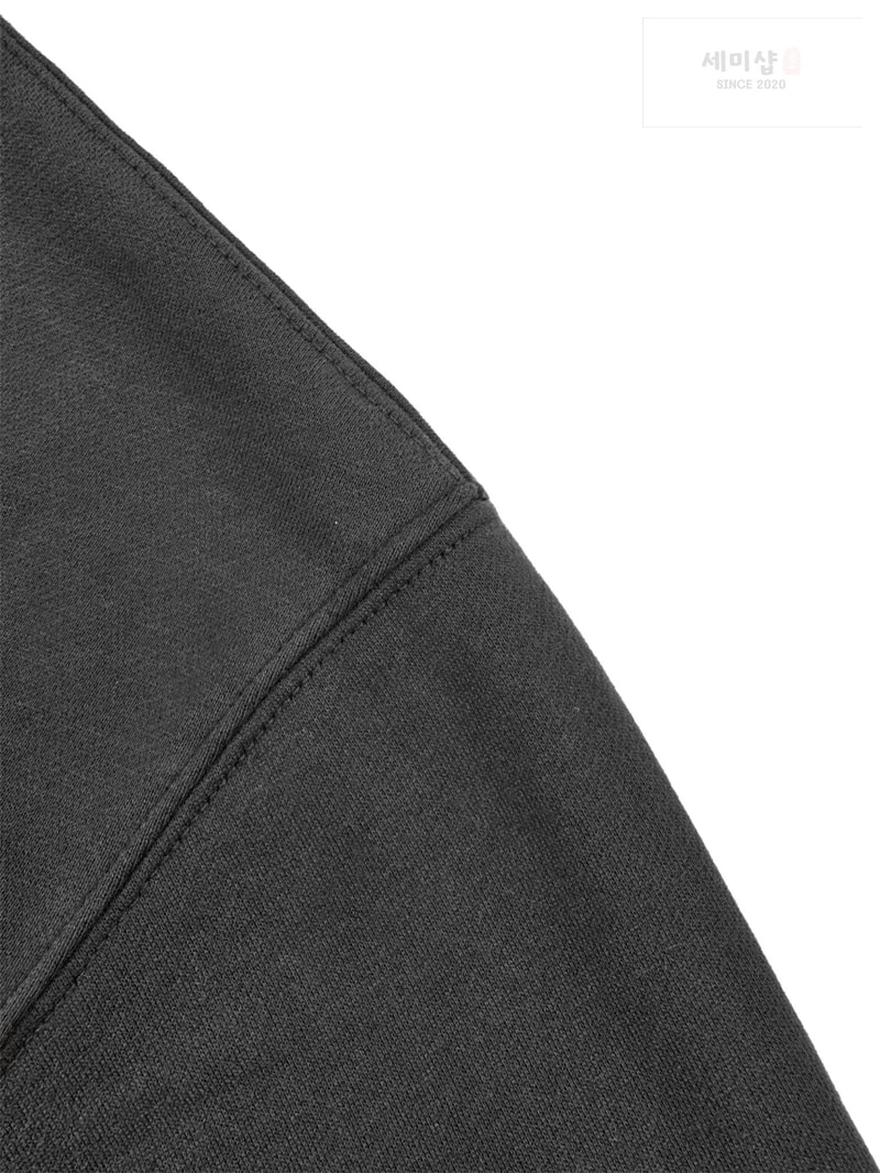 Saint Laurent 생로랑 토널 로고 자수 플리스 후드 의류 6번 이미지