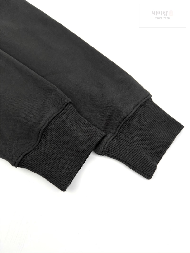 Saint Laurent 생로랑 토널 로고 자수 플리스 후드 의류 7번 이미지