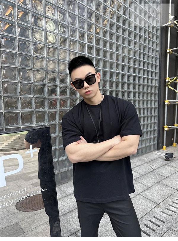 Saint Laurent 생로랑 CASSANDRE 피케 반팔 티셔츠 의류 3번 이미지