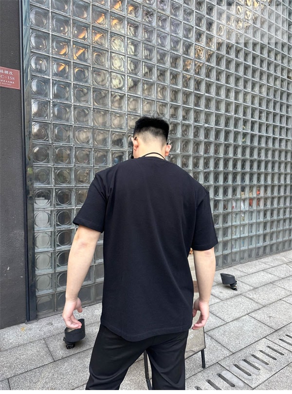Saint Laurent 생로랑 CASSANDRE 피케 반팔 티셔츠 의류 23번 이미지