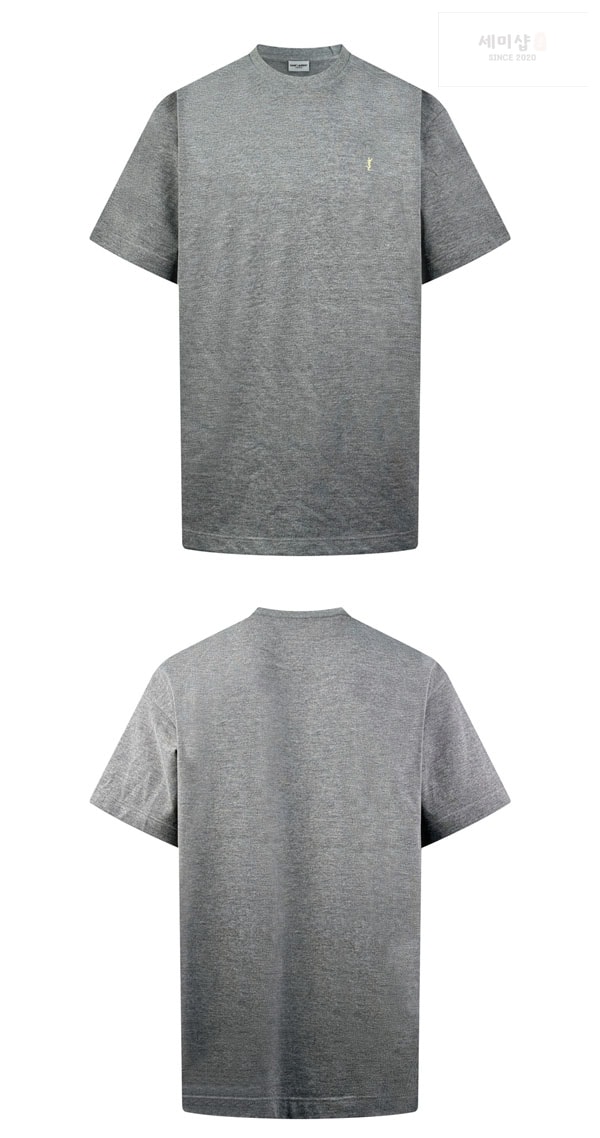 Saint Laurent 생로랑 CASSANDRE 피케 반팔 티셔츠 의류 15번 이미지