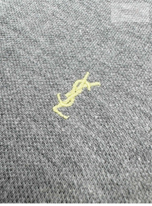 Saint Laurent 생로랑 CASSANDRE 피케 반팔 티셔츠 의류 17번 이미지
