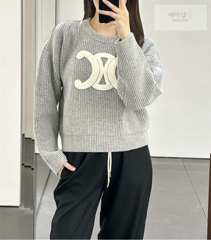 셀린느 셀린느 르브드 울 크루넥 스웨터 (터보) 레플리카 2번 이미지 - 의류 | 세미샵 레플리카 사이트
