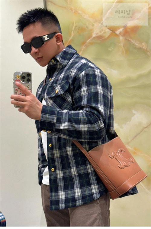 C E L I N E 셀린느 타탄 오버셔츠 의류 9번 이미지