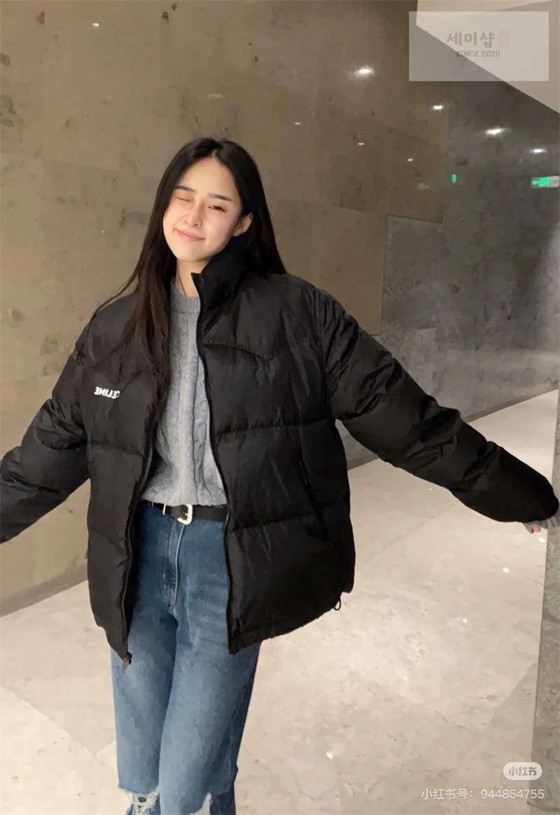 C E L I N E 셀린느 트리옹프 모노그램 나일론 자카드 다운 패딩 자켓 의류 2번 이미지