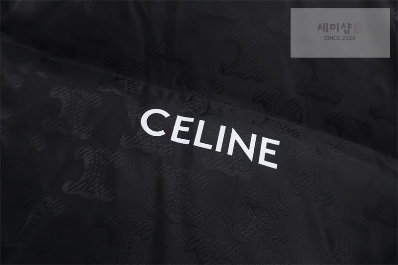 C E L I N E 셀린느 트리옹프 모노그램 나일론 자카드 다운 패딩 자켓 의류 12번 이미지