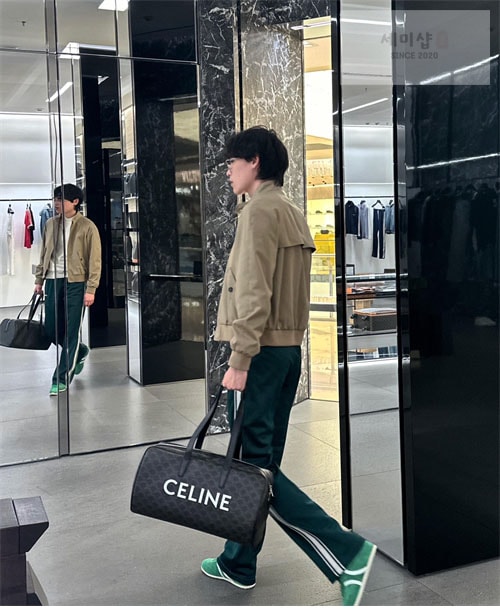 C E L I N E 셀린느 트리옹프 테크니컬 코튼 블루종 자켓 의류 11번 이미지