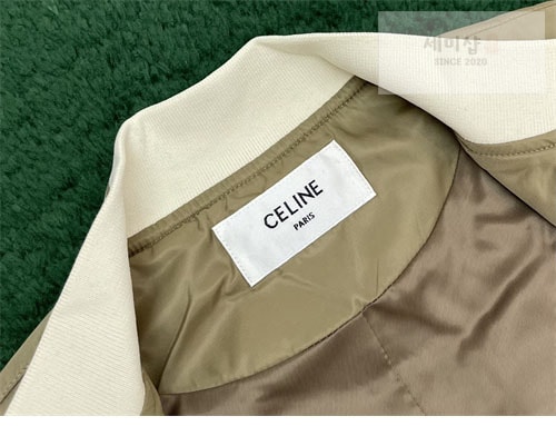 C E L I N E 셀린느 파리 라이트 웨이트 나일론 테디 자켓 의류 7번 이미지