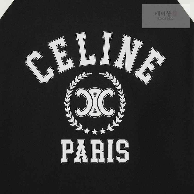 C E L I N E 셀린느 프린트 루즈핏 코튼 저지 티셔츠 의류 11번 이미지