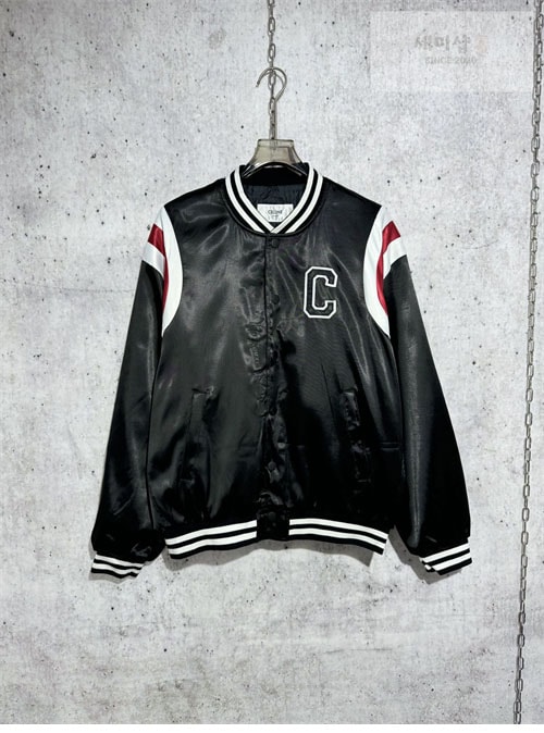 C E L I N E 셀린느 24FW 사틴 바시티 자켓 의류 25번 이미지