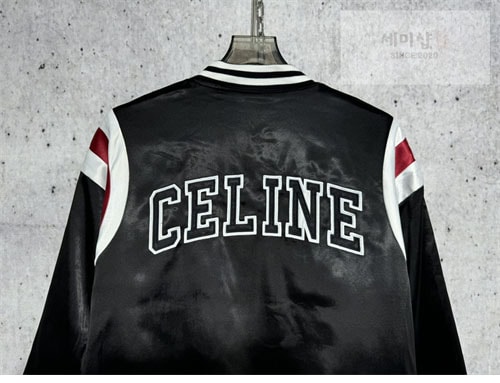 C E L I N E 셀린느 24FW 사틴 바시티 자켓 의류 10번 이미지