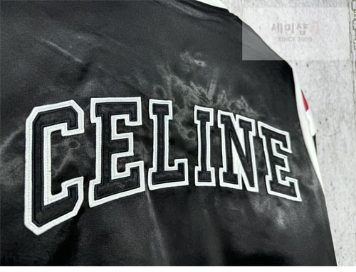 C E L I N E 셀린느 24FW 사틴 바시티 자켓 의류 11번 이미지