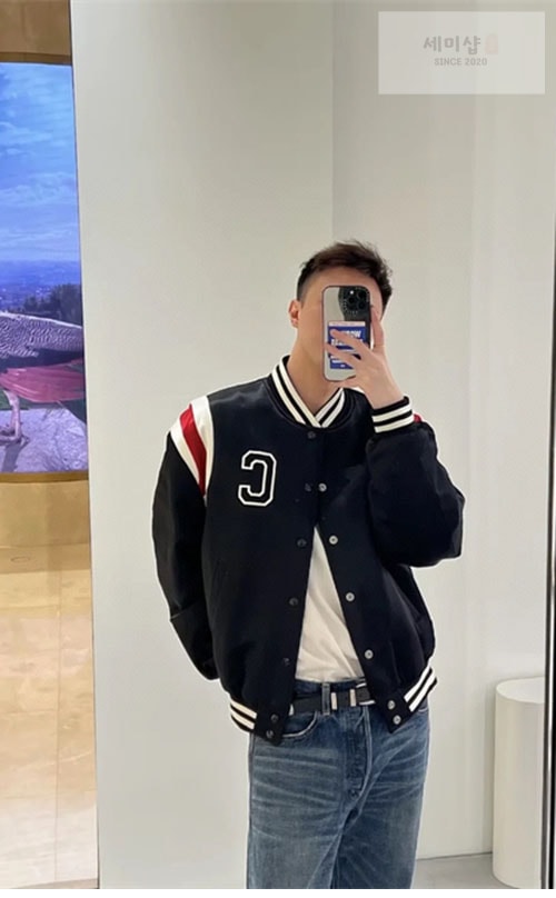 C E L I N E 셀린느 24FW 사틴 바시티 자켓 의류 17번 이미지