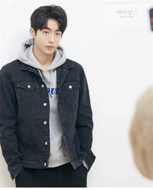 C E L I N E 셀린느 24FW 차콜 워시 로그 데님 후드 자켓 의류 3번 이미지