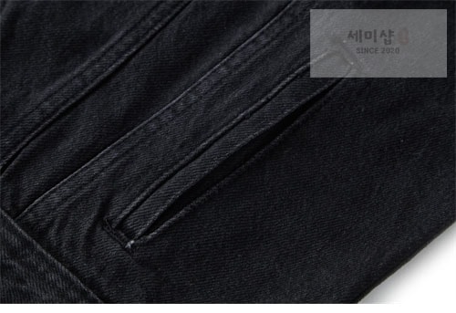 C E L I N E 셀린느 24FW 차콜 워시 로그 데님 후드 자켓 의류 8번 이미지