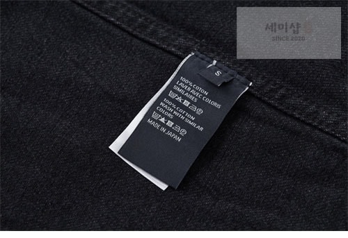 C E L I N E 셀린느 24FW 차콜 워시 로그 데님 후드 자켓 의류 13번 이미지