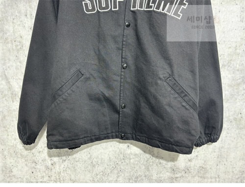 Supreme 슈프림 24SS 아크 데님 코치 자켓 블랙 의류 5번 이미지