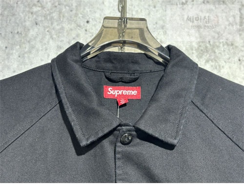 Supreme 슈프림 24SS 아크 데님 코치 자켓 블랙 의류 7번 이미지
