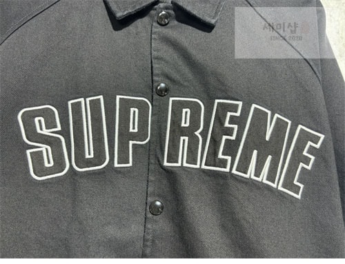 Supreme 슈프림 24SS 아크 데님 코치 자켓 블랙 의류 8번 이미지