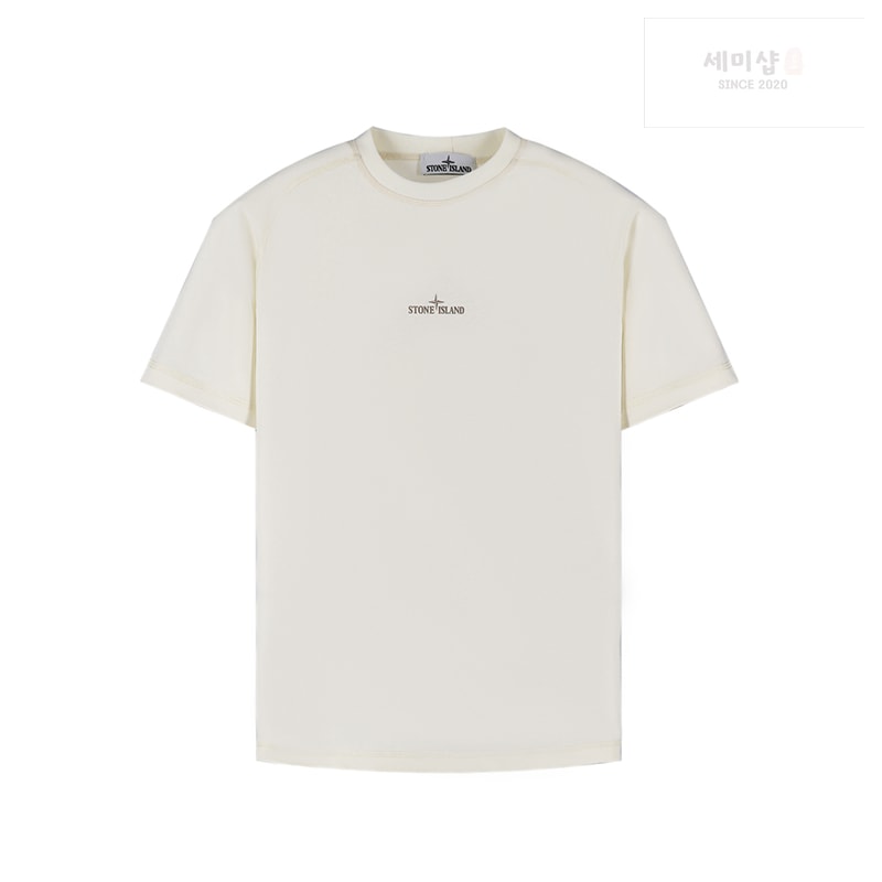 Stone Island 스톤아일랜드 로고 코튼 반팔 티셔츠 의류 12번 이미지