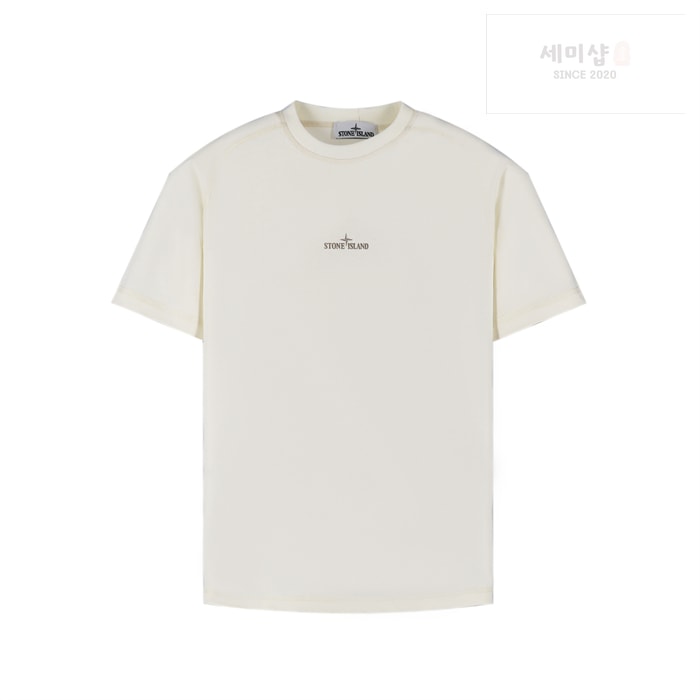 Stone Island 스톤아일랜드 로고 코튼 반팔 티셔츠 의류 3번 이미지