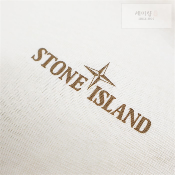 Stone Island 스톤아일랜드 로고 코튼 반팔 티셔츠 의류 7번 이미지