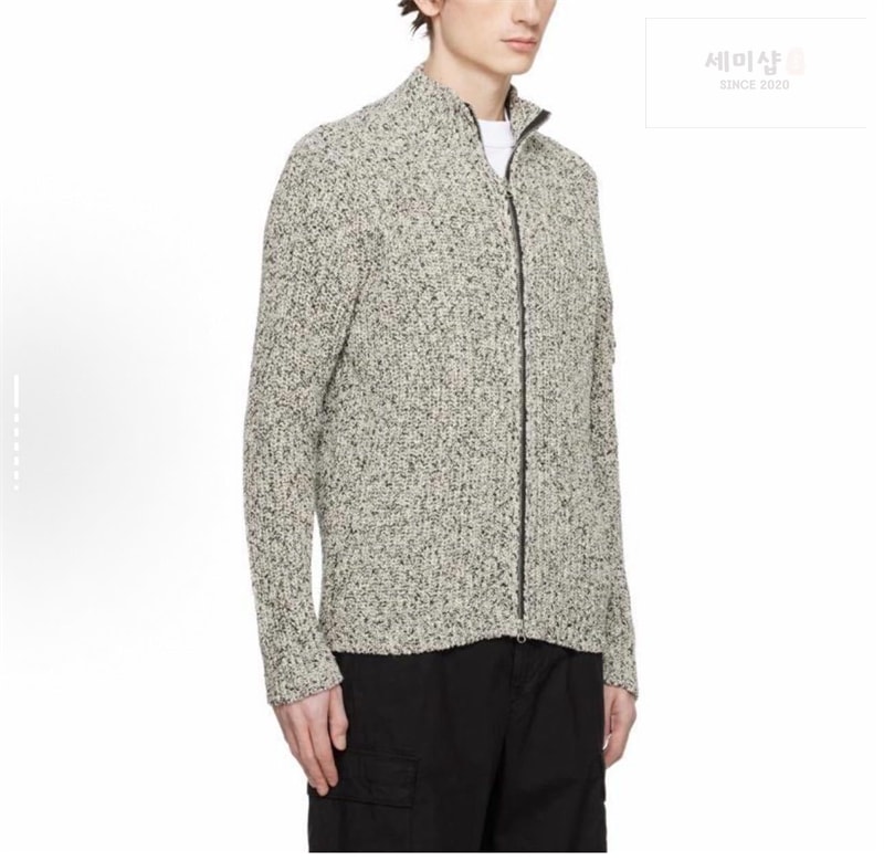 Stone Island 스톤아일랜드 립드 코튼 집 가디건 레플리카 3번 이미지 - 의류 | 세미샵 레플리카 사이트