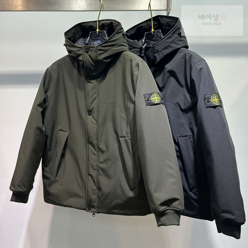 Stone Island 스톤아일랜드 마이크로 트윌 프리마로프트 후드 자켓 의류 8번 이미지