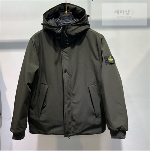 Stone Island 스톤아일랜드 마이크로 트윌 프리마로프트 후드 자켓 의류 2번 이미지
