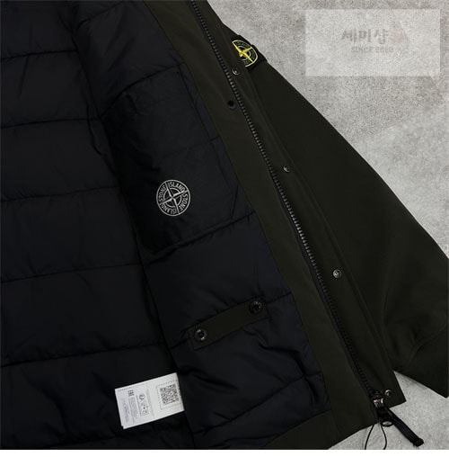 Stone Island 스톤아일랜드 마이크로 트윌 프리마로프트 후드 자켓 의류 7번 이미지