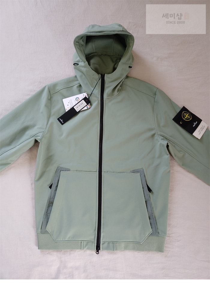 Stone Island 스톤아일랜드 소프트 쉘-R 자켓 Q0122 의류 4번 이미지