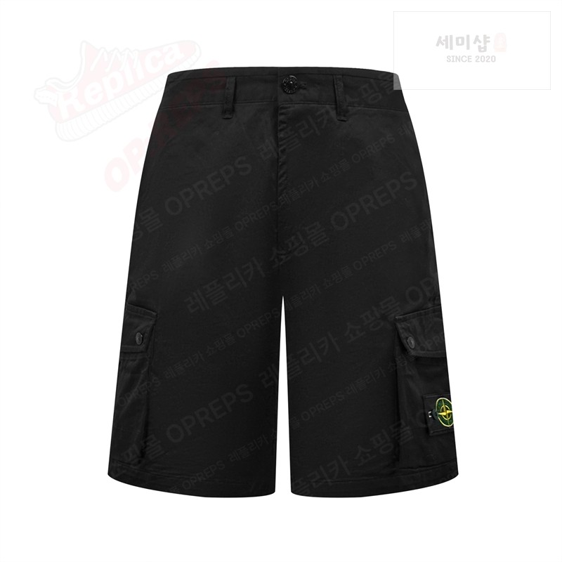 Stone Island 스톤아일랜드 수피마 코튼 카고 버뮤다 숏 팬츠 의류 3번 이미지