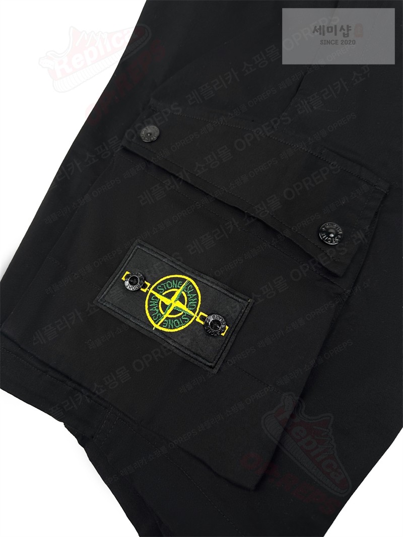 Stone Island 스톤아일랜드 수피마 코튼 카고 버뮤다 숏 팬츠 의류 7번 이미지