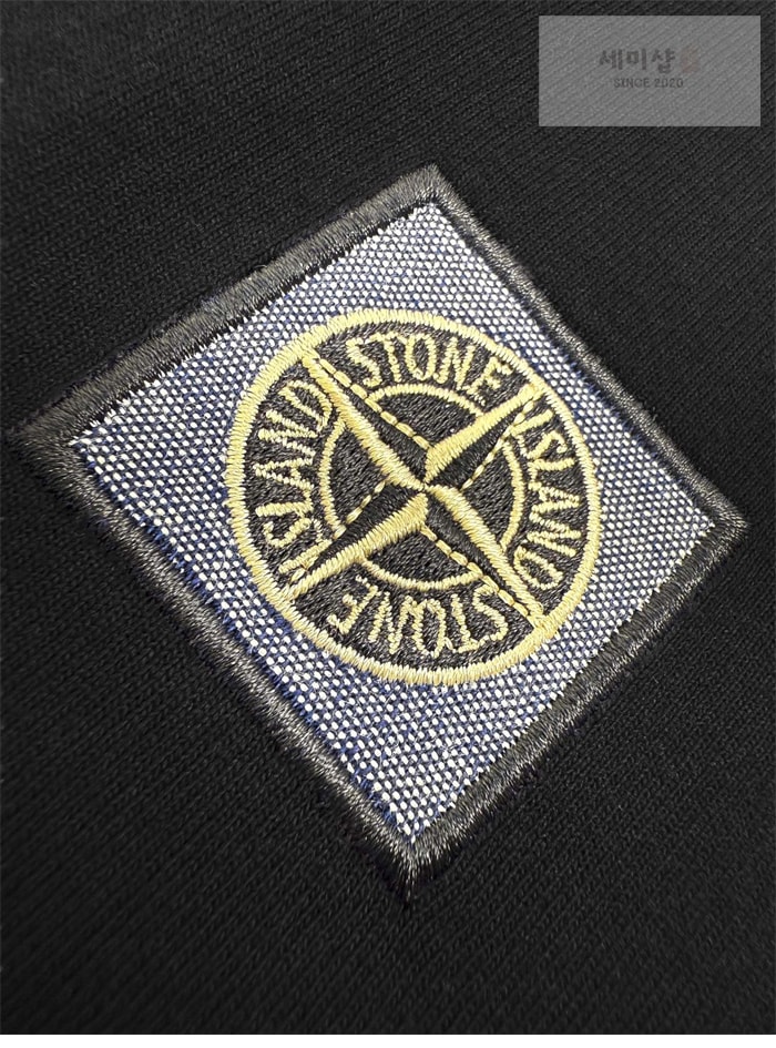 Stone Island 스톤아일랜드 오가닉 코튼 피사토 이펙트 저지 반팔 티셔츠 의류 6번 이미지