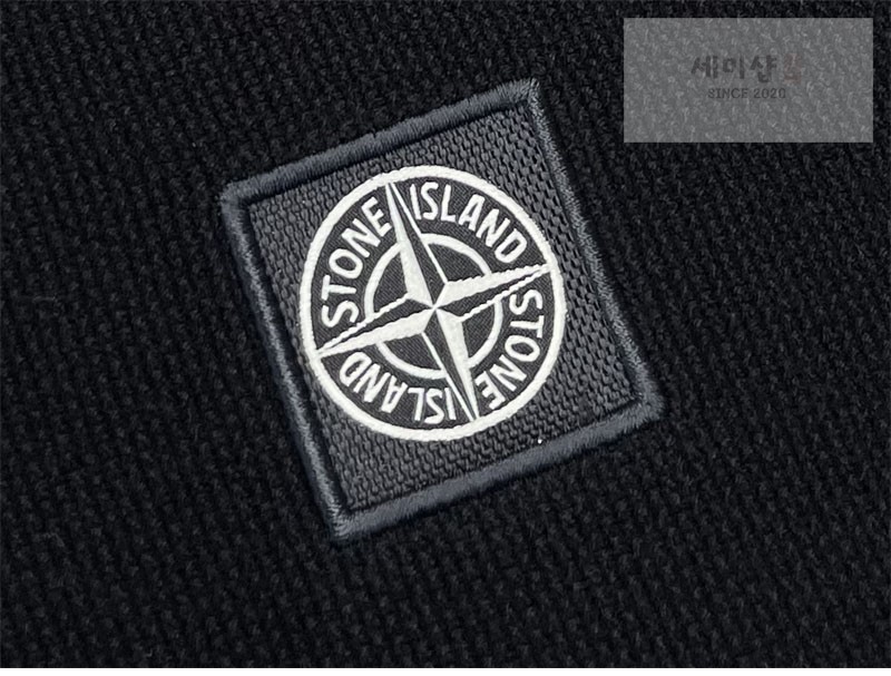 Stone Island 스톤아일랜드 오가닉 코튼 피케 폴로 셔츠 블랙 의류 9번 이미지