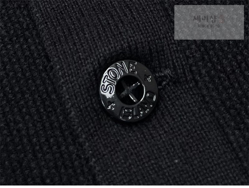 Stone Island 스톤아일랜드 오가닉 코튼 피케 폴로 셔츠 블랙 의류 12번 이미지