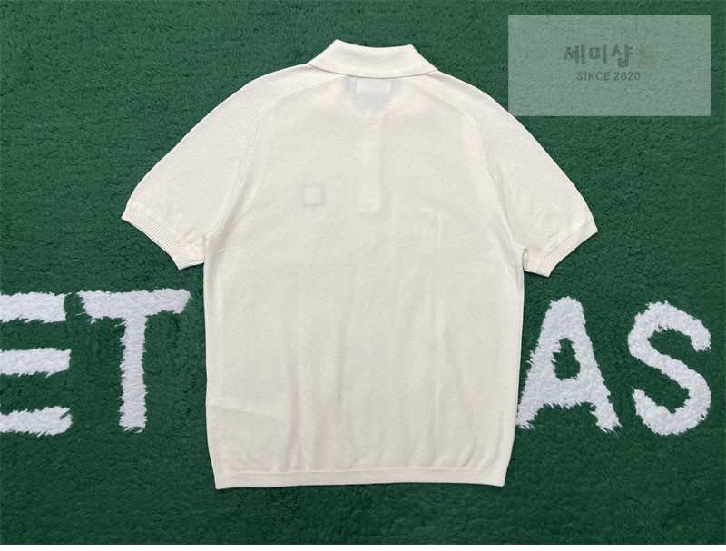Stone Island 스톤아일랜드 오가닉 코튼 피케 폴로 셔츠 블랙 의류 16번 이미지