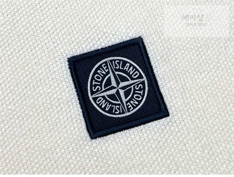 Stone Island 스톤아일랜드 오가닉 코튼 피케 폴로 셔츠 블랙 의류 20번 이미지