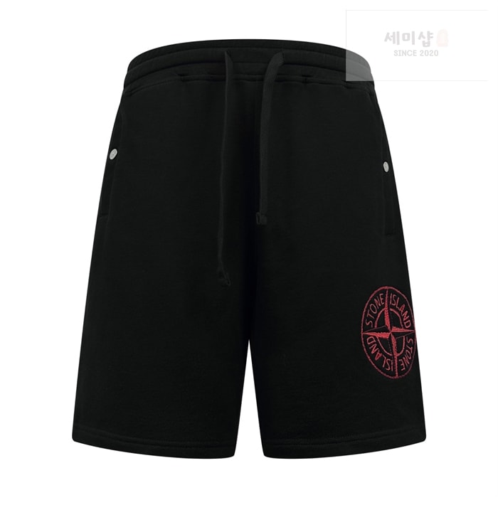 Stone Island 스톤아일랜드 코튼 플리스 버뮤다 숏 팬츠 의류 5번 이미지